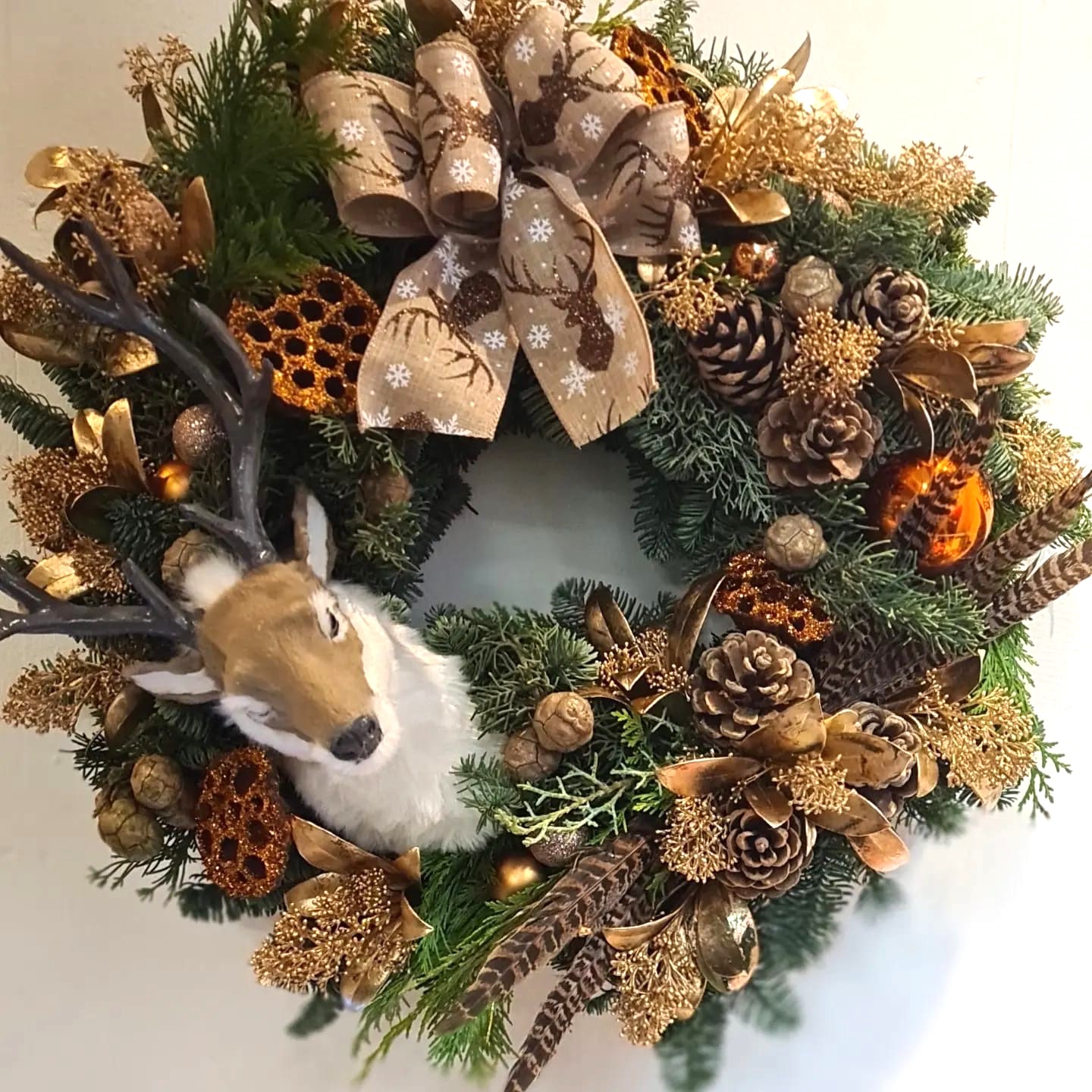 Custom Christmas Wreath
